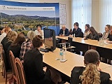 Pierwsze spotkanie Młodzieżowego Zespołu Doradczego Powiatu Dzierżoniowskiego
