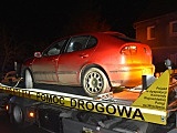 Nietrzeźwy kierowca uderzył w betonowe kręgi