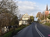 Samochód dostawczy wypadł z drogi w Piławie Dolnej