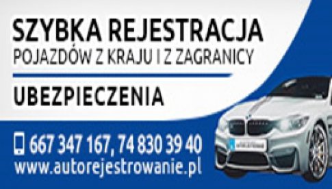 AUTOREJESTROWANIE - Dzierżoniów