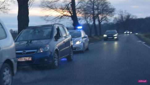 Zdarzenie drogowe na drodze Pieszyce - Piskorzów