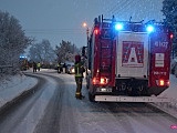 Zderzenie mazdy z audi w Dobrocinie