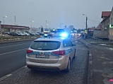 Zdarzenie drogowe z udziałem trzech samochodów w Łagiewnikach 