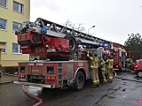 Pożar mieszkania na os. Różanym w Dzierżoniowie