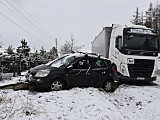 Zderzenie kilku pojazdów w Kołaczowie