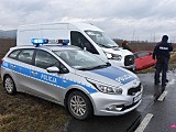 Zderzenie dwóch pojazdów na drodze Bielawa - Pieszyce