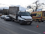 Volkswagenem wbił się w iveco