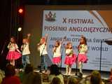 Przedszkolaki na scenie. X Festiwal Piosenki Anglojęzycznej