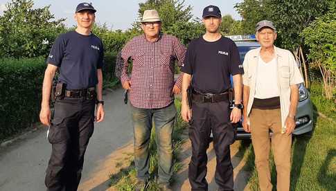 Piławscy policjanci patrolowali ogrody działkowe