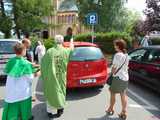 Święcenie pojazdów w parafii św. Antoniego w Pieszycach
