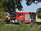 Spłonęło 5 hektarów zboża
