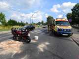 Wypadek na skrzyżowaniu Bielawskiej i Ogrodowej w Pieszycach