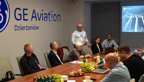 Dzierżoniów: Komisja Rozwoju Gospodarczego Miasta w GE Aviation