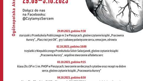 MBP-CK Pieszyce - Ogólnopolska Akcja Czytelnicza Czytamy z Sercem 