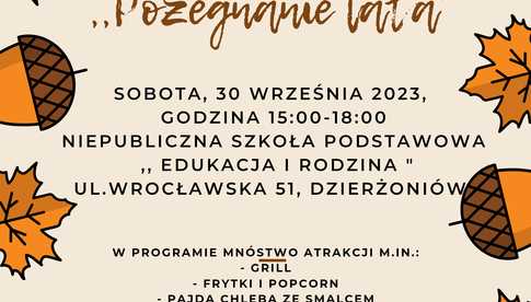 Festyn rodzinny Pożegnanie lata w Dzierżoniowie