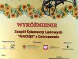 Zespół Macieje z wyróżnieniem