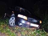 Audi wypadło z drogi w Piławie Dolnej