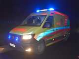 Autobus wypadł z drogi Niemcza - Dzierżoniów
