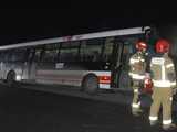 Autobus wypadł z drogi Niemcza - Dzierżoniów