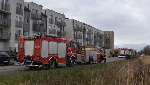 Straż pożarna wezwana do pożaru mieszkania na Tulipanowej w Bielawie