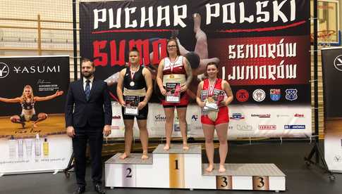Weronika Smaczyńska kończy sezon z 4 medalami Pucharu Polski w sumo