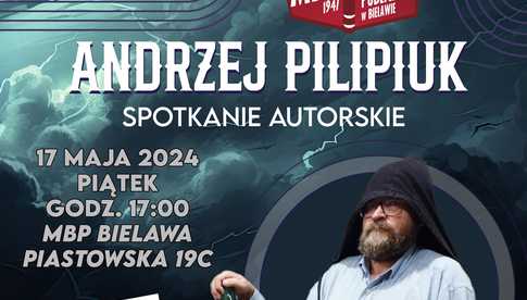 Andrzej Pilipiuk w Bielawie - spotkanie autorskie