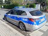 Zderzenie forda z audi w Dzierżoniowie