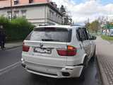 Zderzenie bmw z seatem w Pieszycach