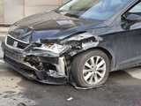 Zderzenie bmw z seatem w Pieszycach