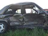 Zderzenie mercedesów na obwodnicy Dzierżoniowa