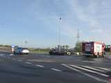 Zderzenie mercedesów na obwodnicy Dzierżoniowa