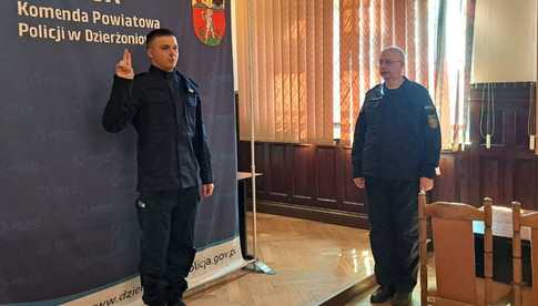 Nowy funkcjonariusz w szeregach dzierżoniowskiej Policji