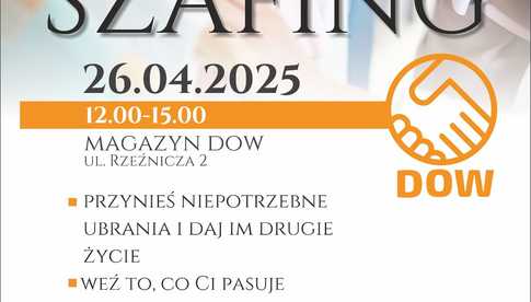 Szafing w DOW – wymień, oddaj, znajdź coś dla siebie!