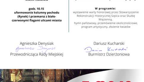 Dzierżoniów. Święto Konstytucji 3 Maja