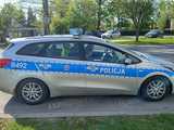 Zderzenie skutera z bmw