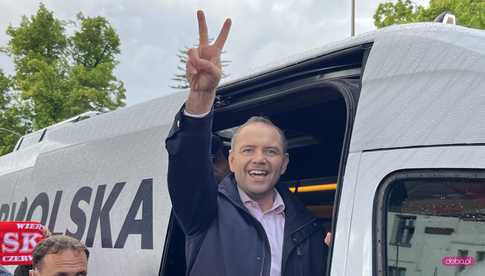 Karol Nawrocki w Dzierżoniowie