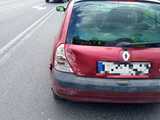 Zderzenie volkswagena z renault w Dzierżoniowie