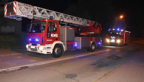 Straż pożarna wezwana do pożaru mieszkania na Żeromskiego w Bielawie