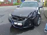 Zderzenie bmw i renault