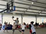Zawody koszykówki 3x3 szkół podstawowych