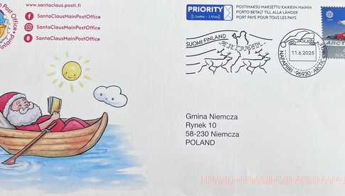 Mikołaj odpowiedział z Laponii na listy od małych mieszkańców Niemczy