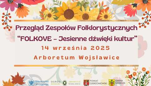 Trwają zapisy na Przegląd Zespołów Folklorystycznych „FOLKOVE – Jesienne dźwięki kultur”