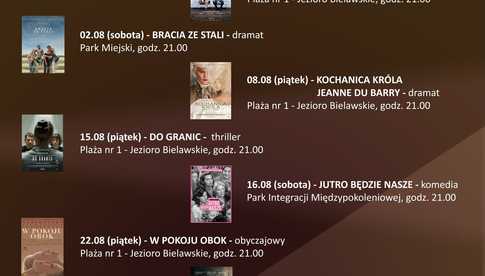 Bielawa. Wakacyjne kino plenerowe - sierpień