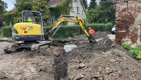 Remont ulicy Stawowej w Ostroszowicach
