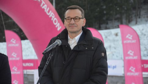 Premier Mateusz Morawiecki na Duszniki Tauron Arena 