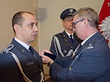 Wręczono akty potwierdzające nadanie wyższych stopni służbowych oraz odznaczenia resortowe