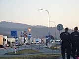Dwa punkty kontroli na przejściu granicznym