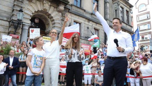 Rafał Trzaskowski w Kłodzku