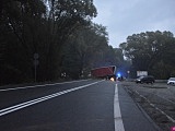 Wypadek na ósemce między Szczytną a Dusznikami-Zdrojem. Droga zablokowana
