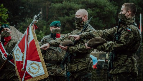 Deszczowa przysięga dolnośląskich Terytorialsów [Foto, Wideo]